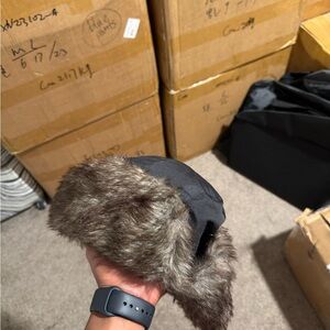 TRAPPER FAUX FUR HAT